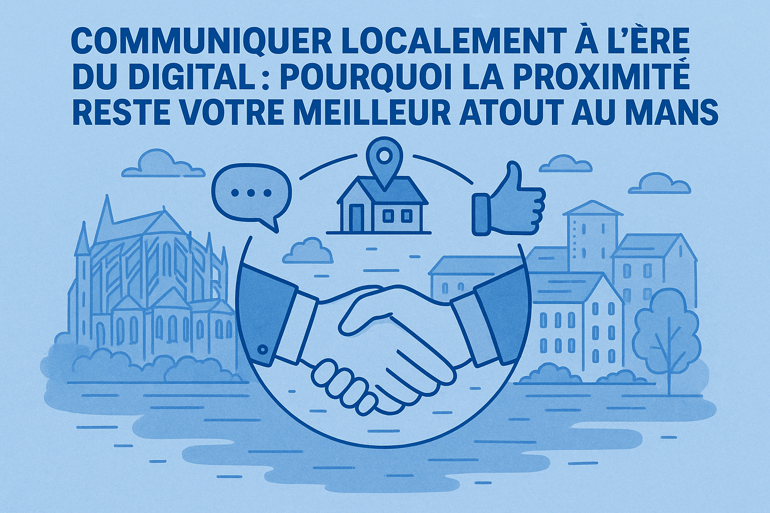 Communiquer localement à l’ère du digital : pourquoi la proximité reste votre meilleur atout au Mans