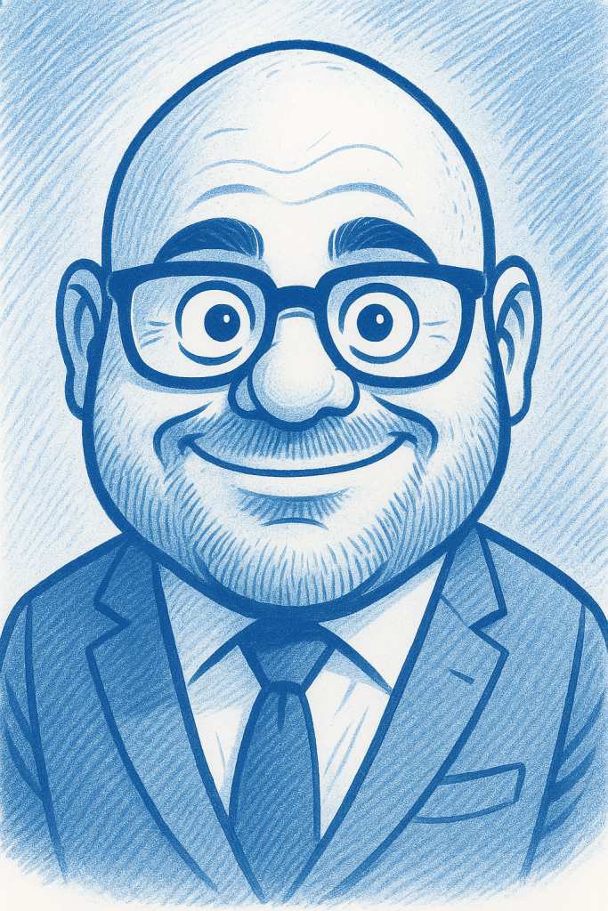 Dessin de David Cacoub comique